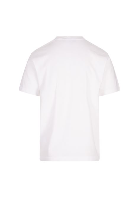 T-Shirt Slim Fit In Jersey Di Cotone Bianco STONE ISLAND | K1S152100039-S0013V0001